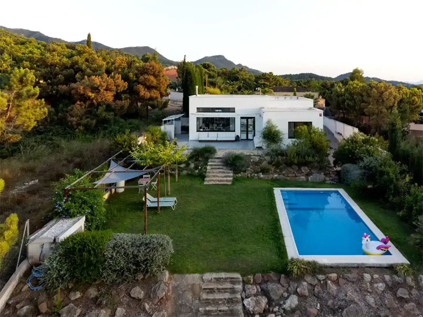 Jardí de Casa o xalet en venda en La Pobla de Tornesa amb Aire condicionat i Piscina