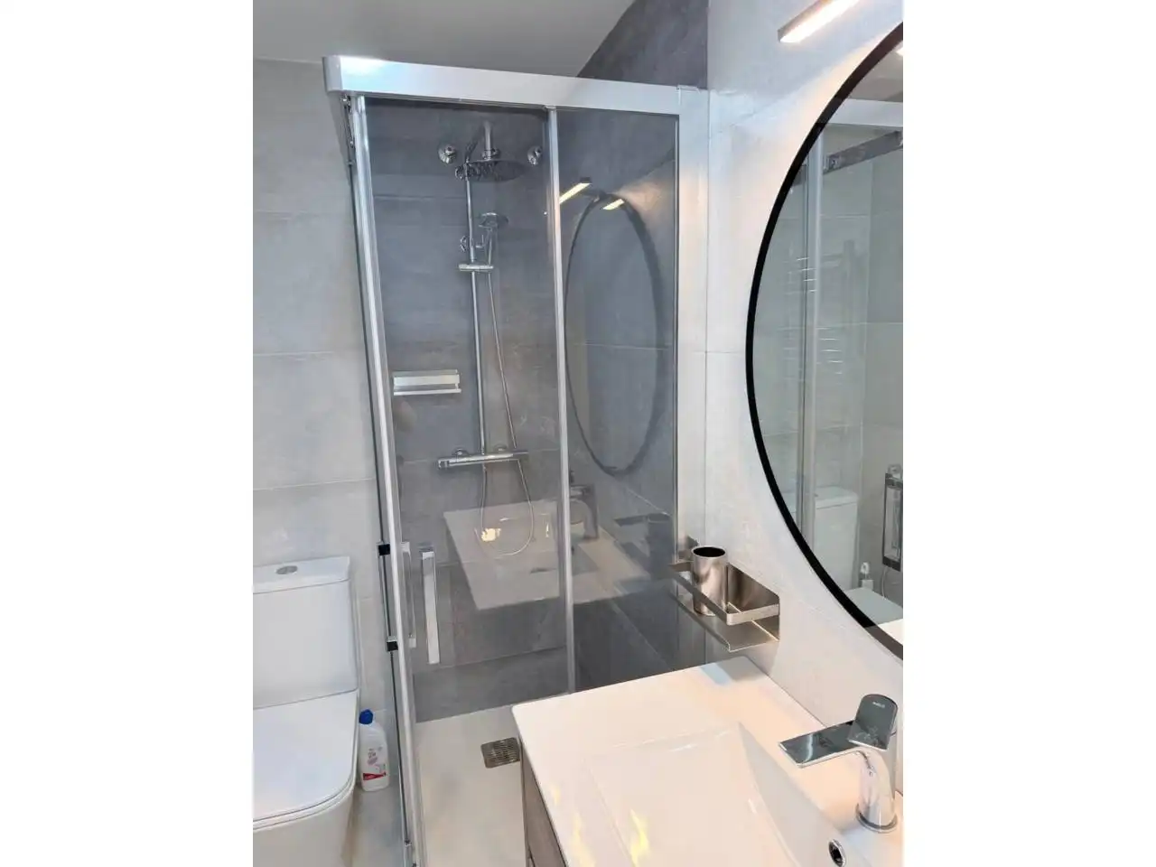 Baño de Piso de alquiler en Badajoz con Calefacción y Terraza