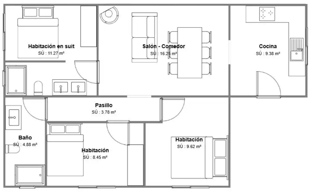 Houses for sale in Campos, Zona Rústica - Interior