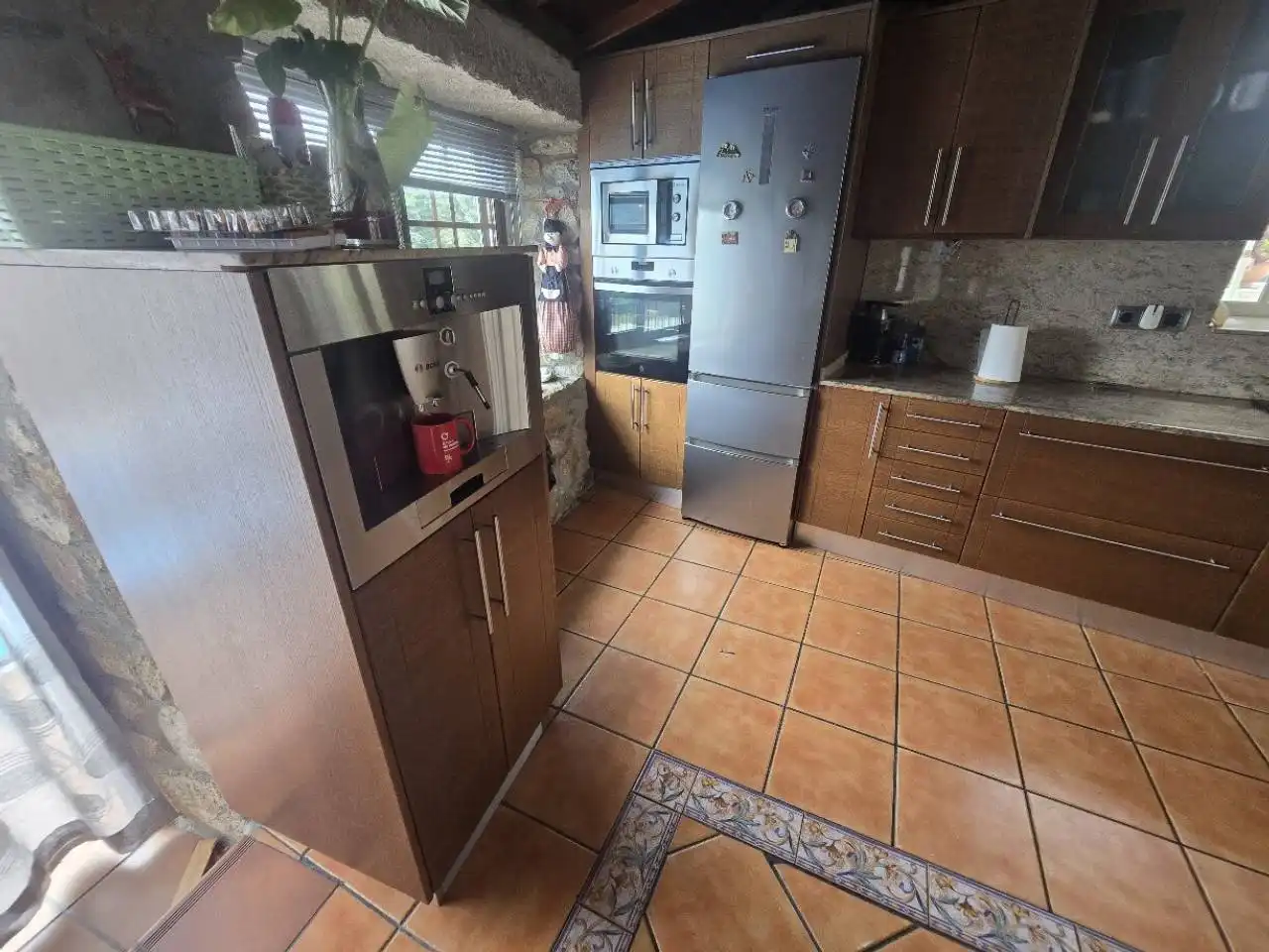Küche von Haus oder Chalet zum Verkauf in O Saviñao  mit Heizung, Privatgarten und Terrasse