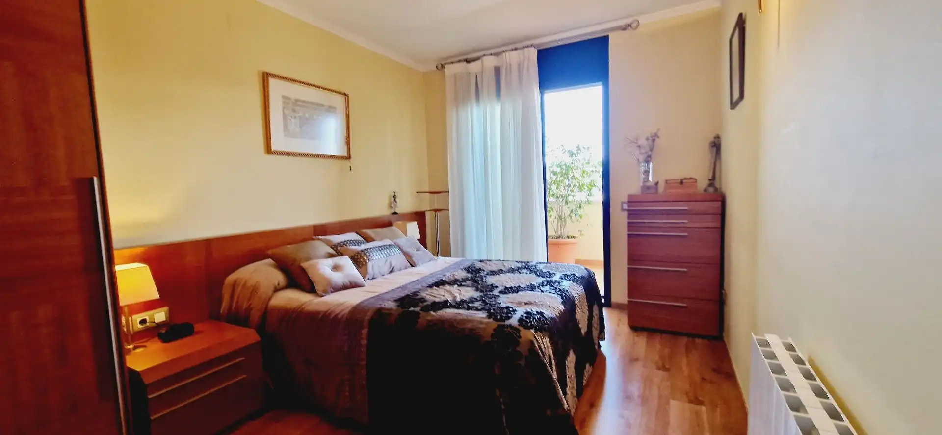 Bedroom of Flat for sale in Cunit  with Air Conditioner, Heating and Terrace