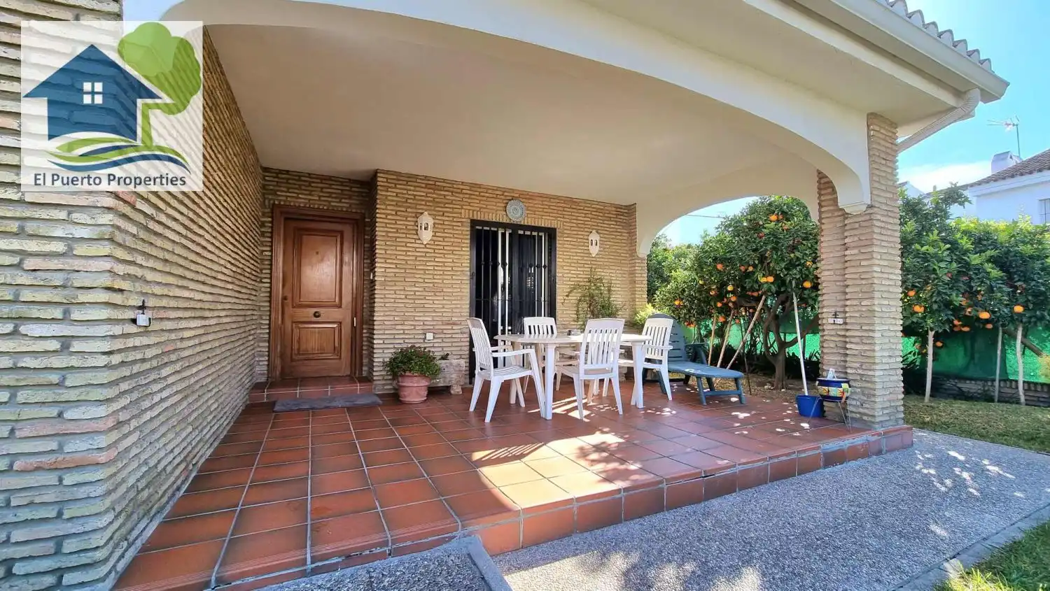 Jardí de Casa o xalet en venda en El Puerto de Santa María amb Aire condicionat, Jardí privat i Traster