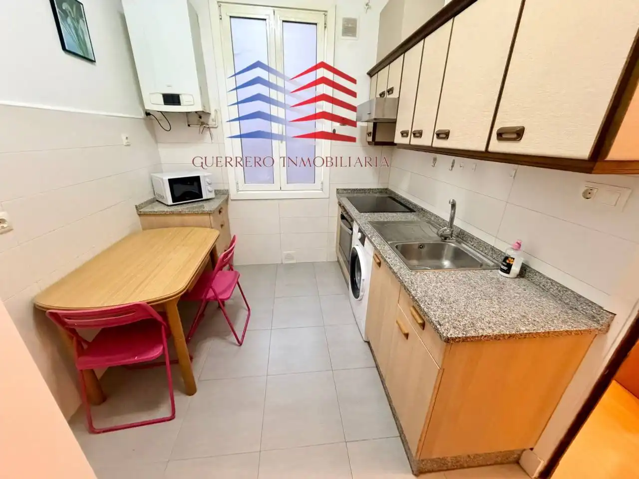 Kitchen of Flat for rent in O Carballiño    with Heating and Furnished