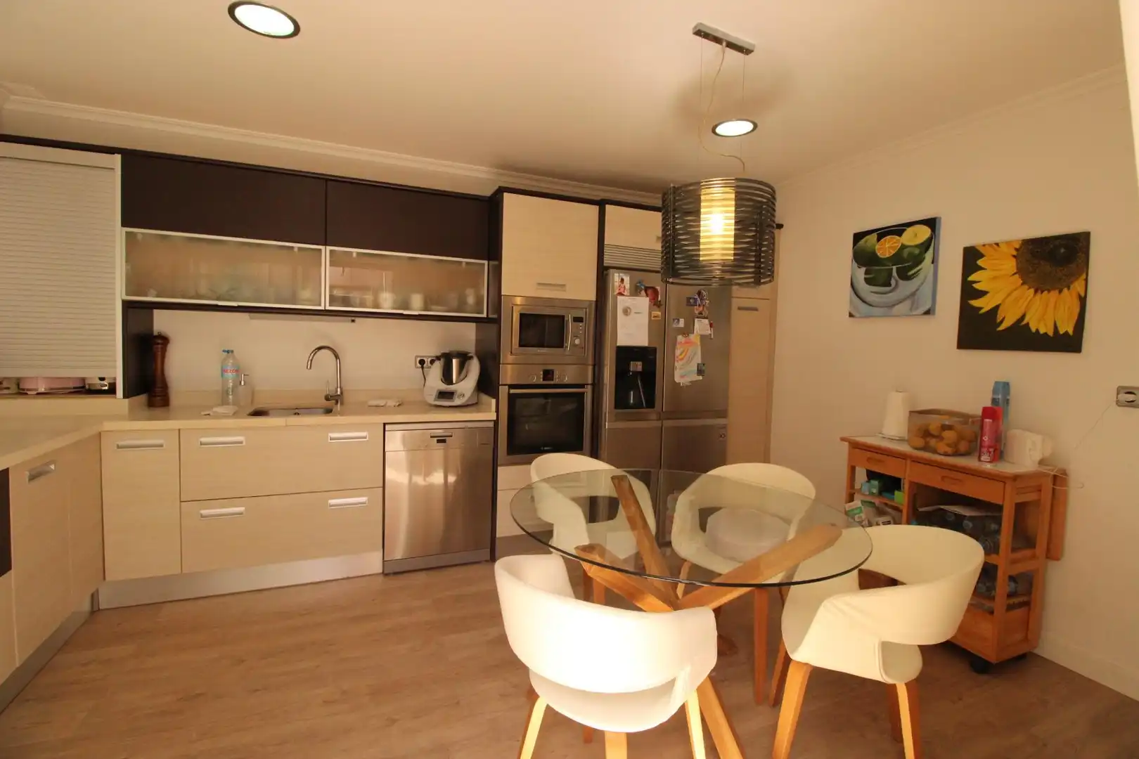 Cocina de Casa adosada en venta en Cartagena con Aire acondicionado, Jardín privado y Terraza