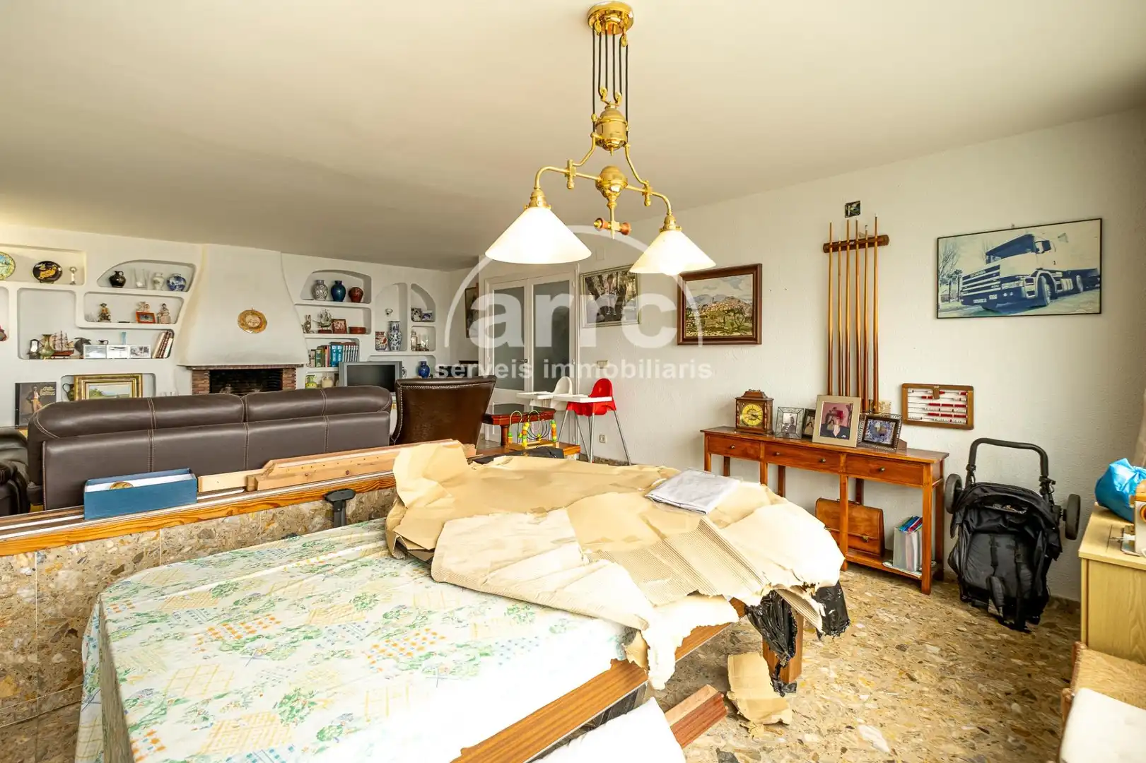 Sala de estar de Casa o chalet en venta en Arenys de Mar con Calefacción, Jardín privado y Terraza