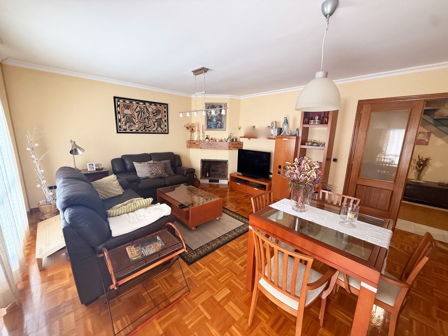 Sala d'estar de Pis en venda en Palencia Capital amb Calefacció, Terrassa i Traster