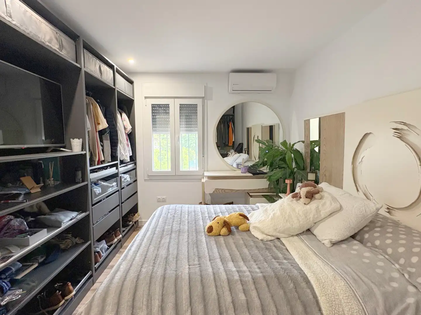 Schlafzimmer von Country house zum Verkauf in Alhaurín de la Torre mit Klimaanlage, Privatgarten und Terrasse