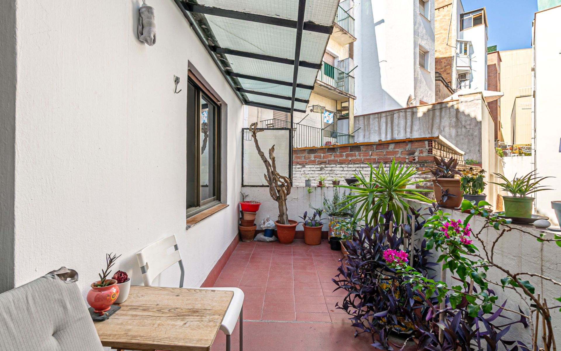 Terraza de Piso en venta en  Barcelona Capital con Calefacción, Terraza y Amueblado