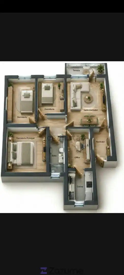 Piso de alquiler en Centro
