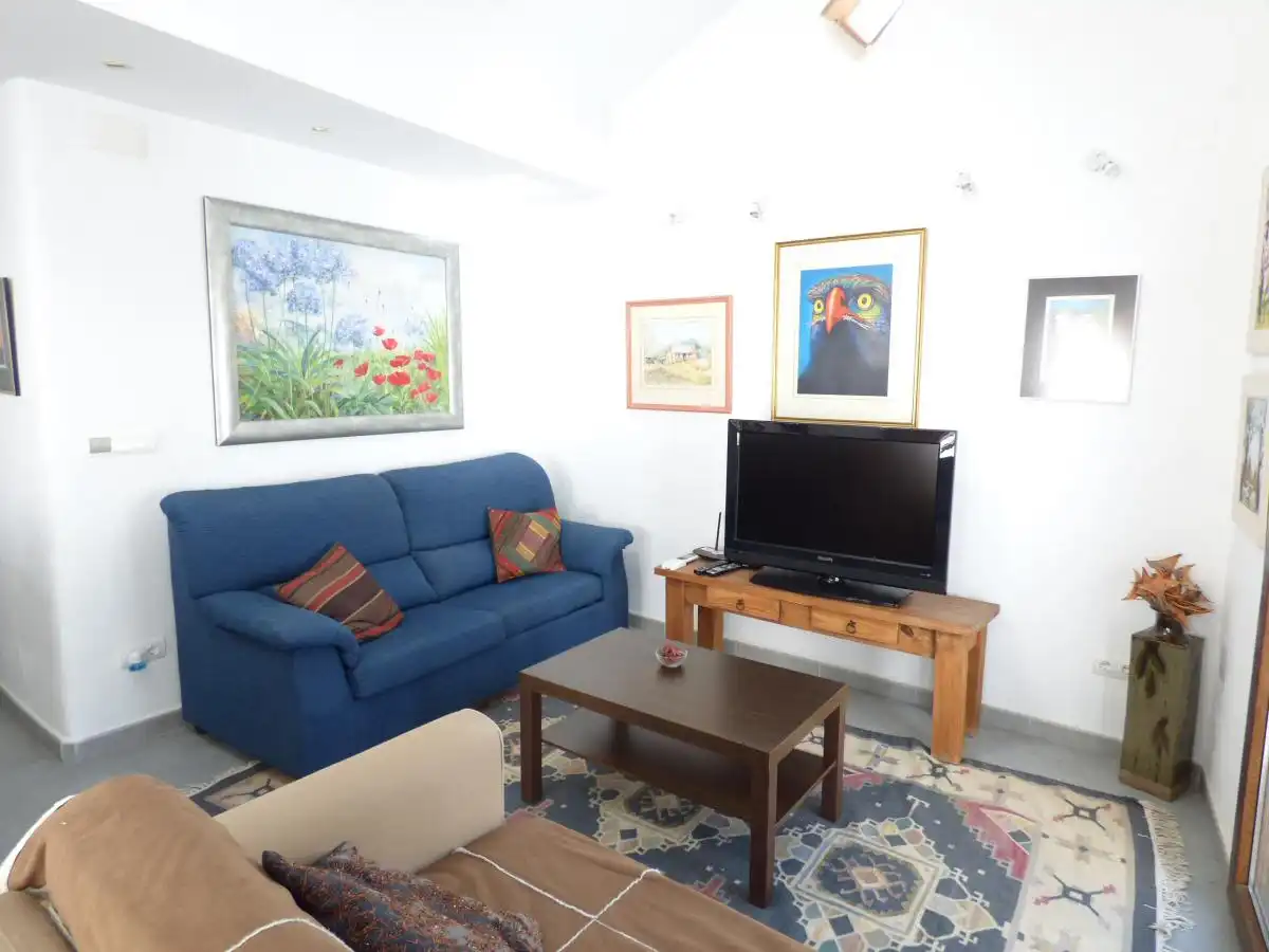 Sala de estar de Casa o chalet en venta en Canillas de Aceituno con Aire acondicionado, Terraza y Amueblado