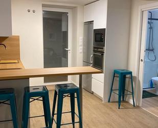 Kitchen of Flat to rent in Santiago de Compostela   with Furnished