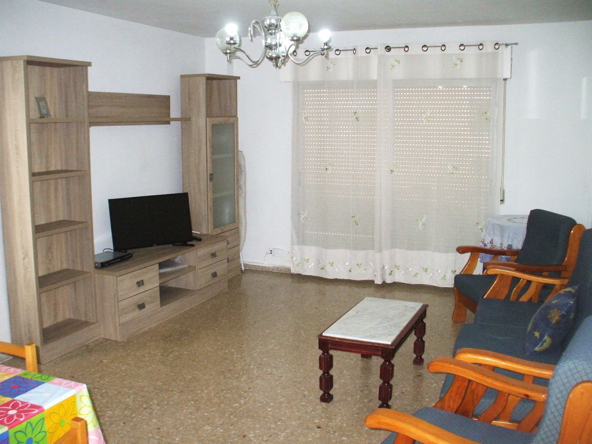 Living room of Flat to rent in Ciudad Real Capital  with Heating, Terrace and Furnished
