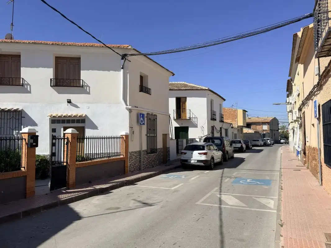 Exterior view of Detached homes for sale in Molina de Segura  with Heating and Storage room