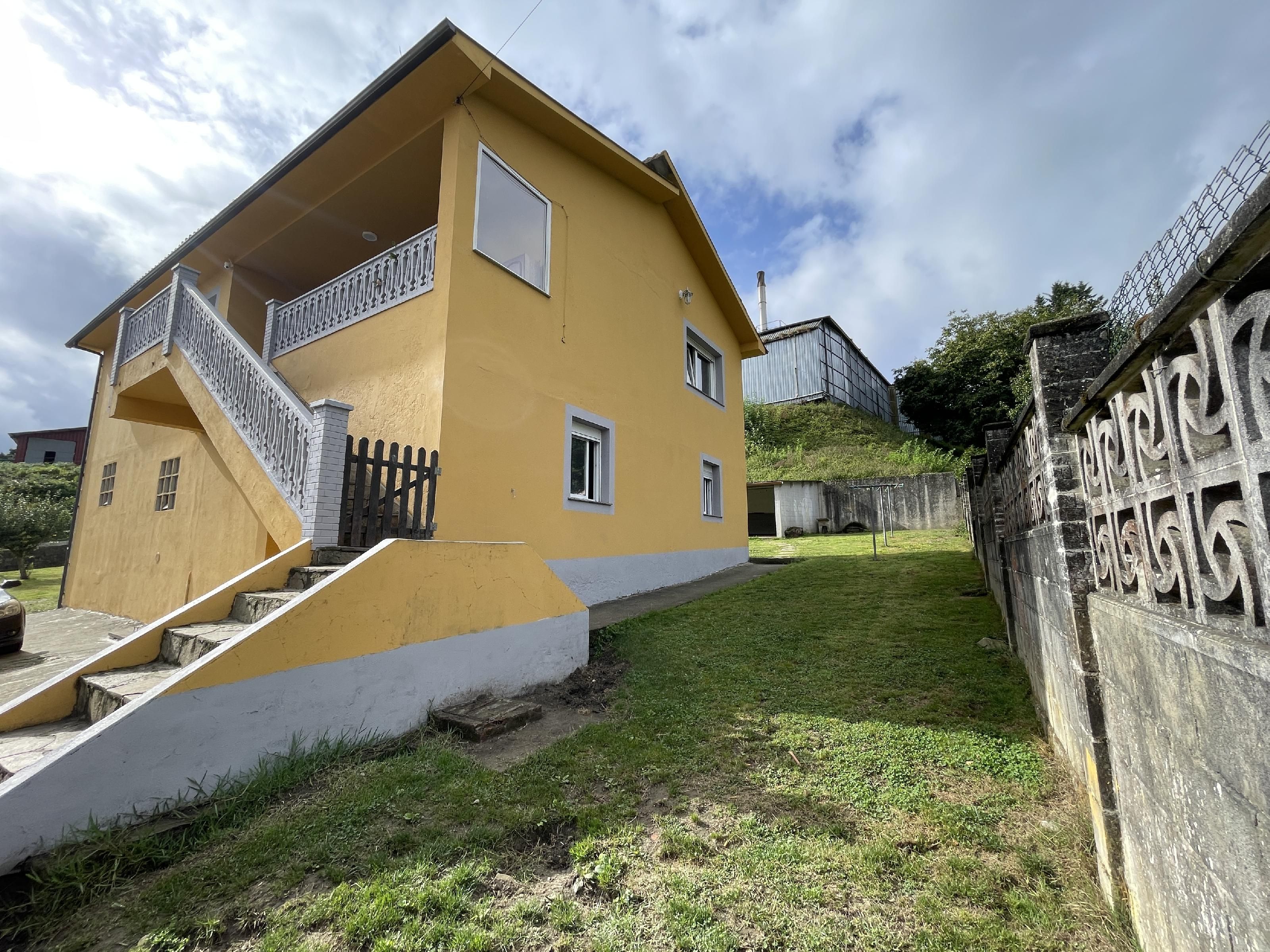 Exterior view of House or chalet for sale in Oza dos Ríos  with Heating, Private garden and Terrace