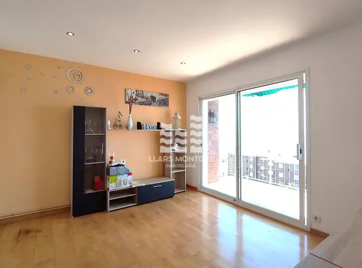 Living room of Attic for sale in Montgat  with Heating, Parquet flooring and Terrace