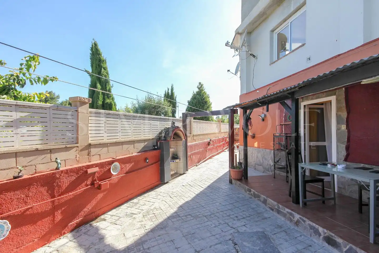 Vista exterior de Casa o xalet en venda en Pontons amb Jardí privat, Terrassa i Traster
