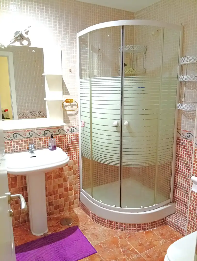 Baño de Planta baja en venta en Madrid con Aire acondicionado, Calefacción y Jardín privado