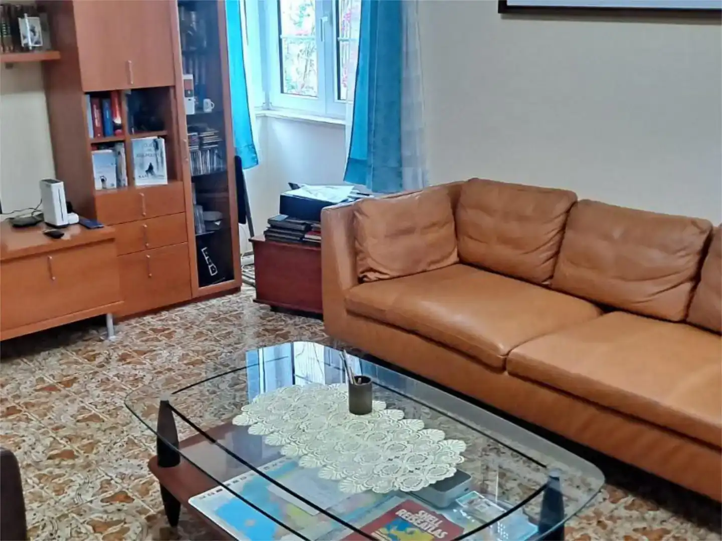 Sala d'estar de Pis en venda en Las Palmas de Gran Canaria amb Aire condicionat, Jardí privat i Parquet