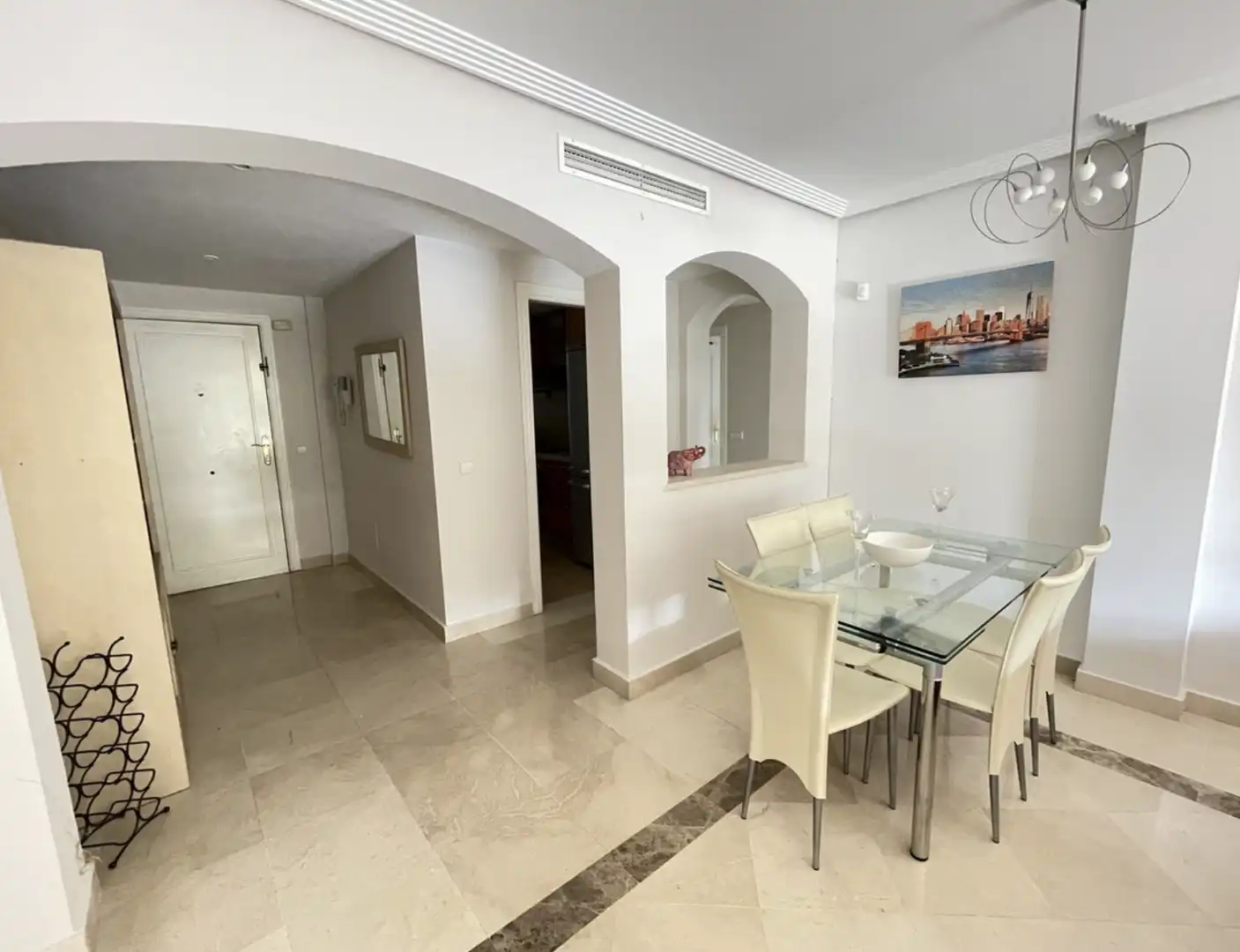 Comedor de Apartamento en venta en Benahavís con Aire acondicionado, Calefacción y Terraza
