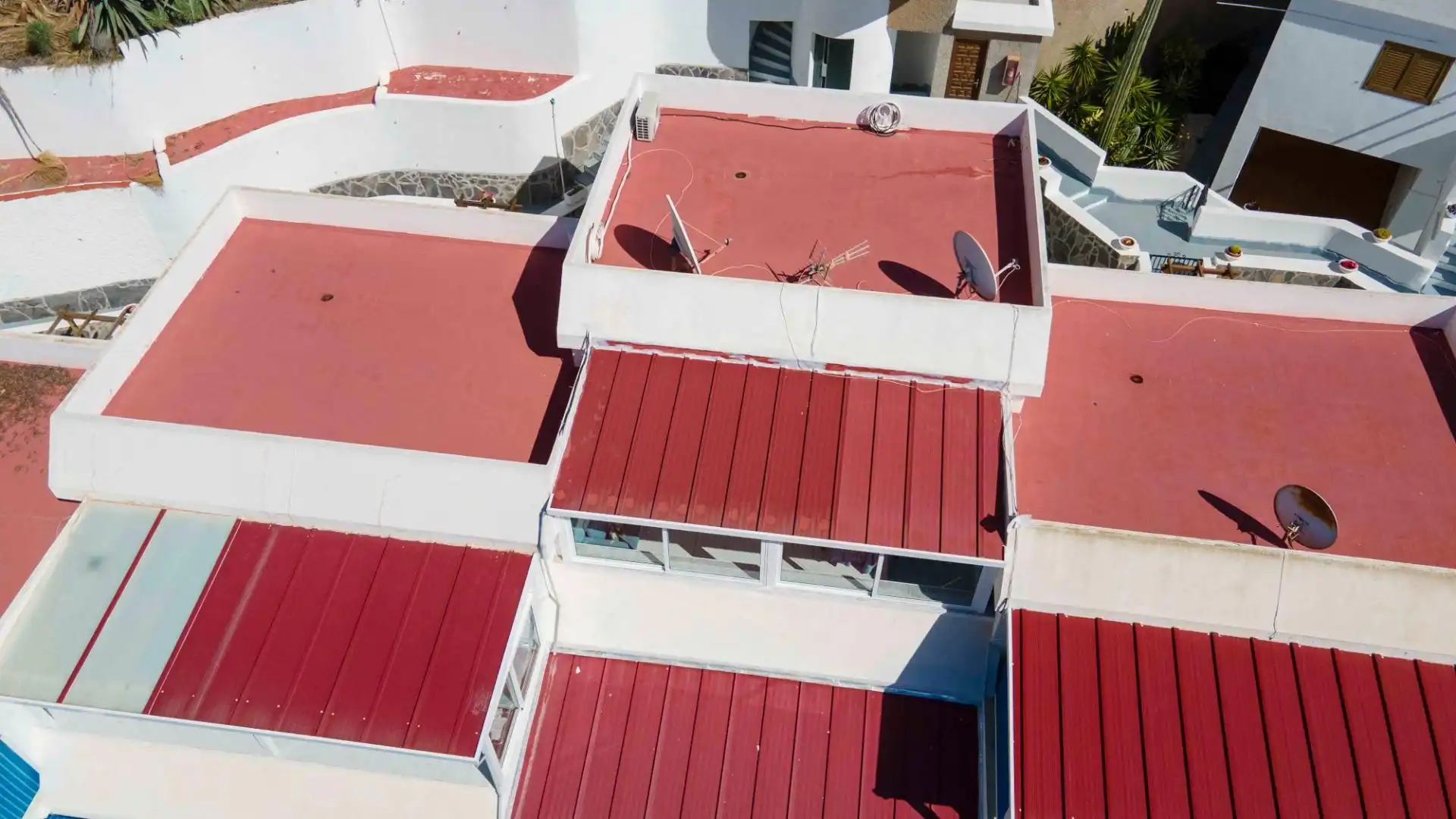 Vista exterior de Apartamento en venta en Adeje con Aire acondicionado, Terraza y Amueblado