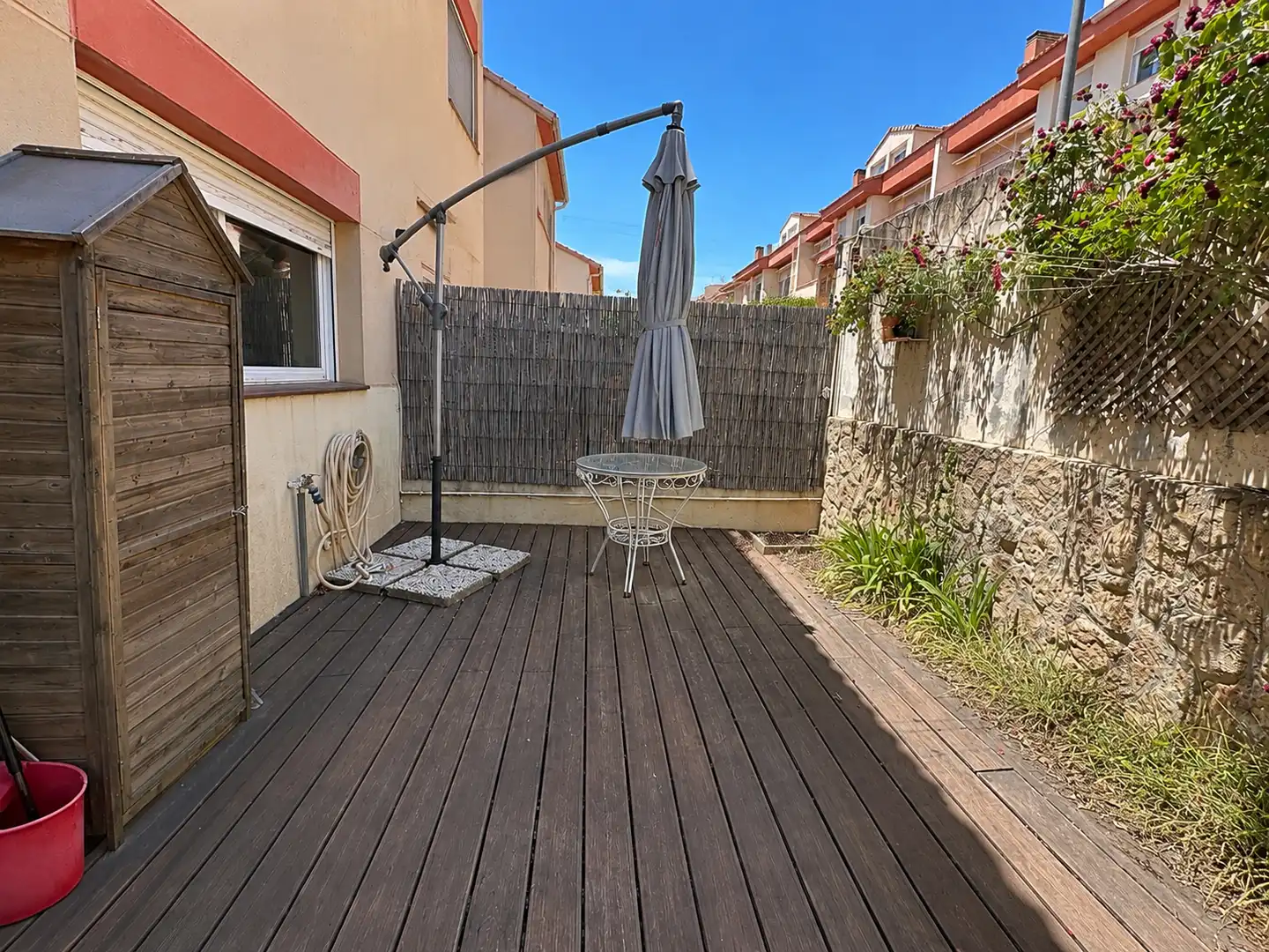 Terraza de Casa adosada en venta en Torrelodones con Piscina comunitaria