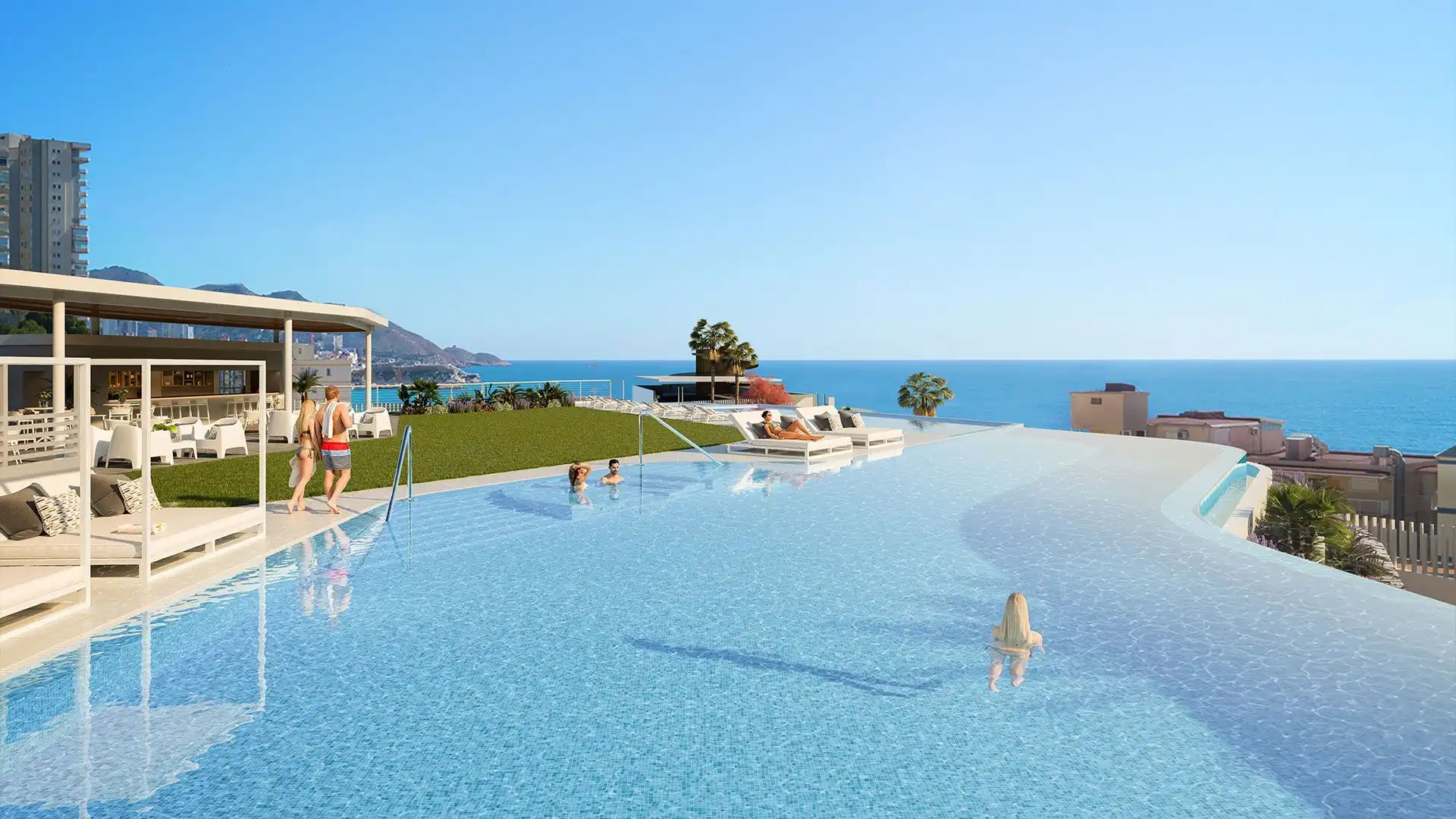 Mini appartamento con piscina in vendita a Playa de Poniente, imagen 4