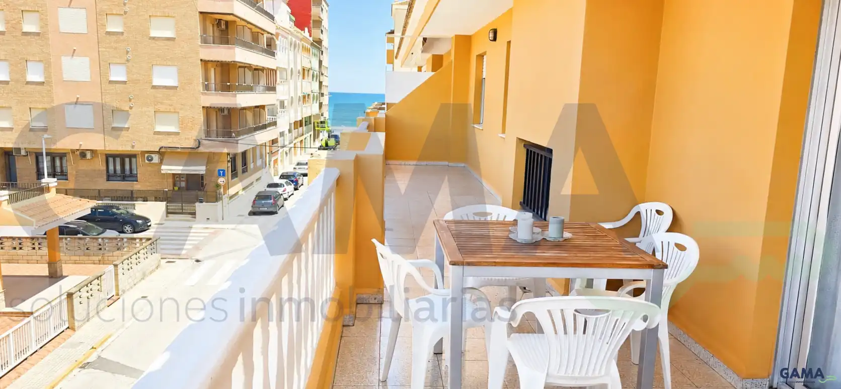 Balcony of Attic for sale in Sueca  with Terrace, Storage room and Furnished