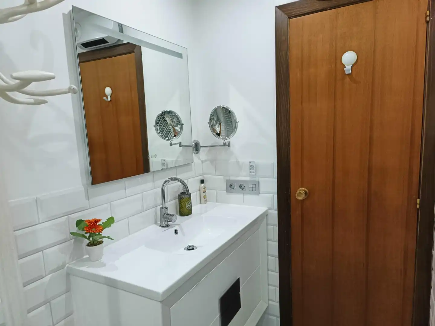 Baño de Piso de alquiler en Castellón de la Plana / Castelló de la Plana con Aire acondicionado y Amueblado