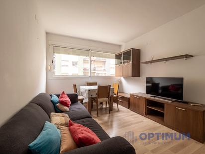 Living room of Flat for sale in  Barcelona Capital  with Air Conditioner, Heating and Furnished