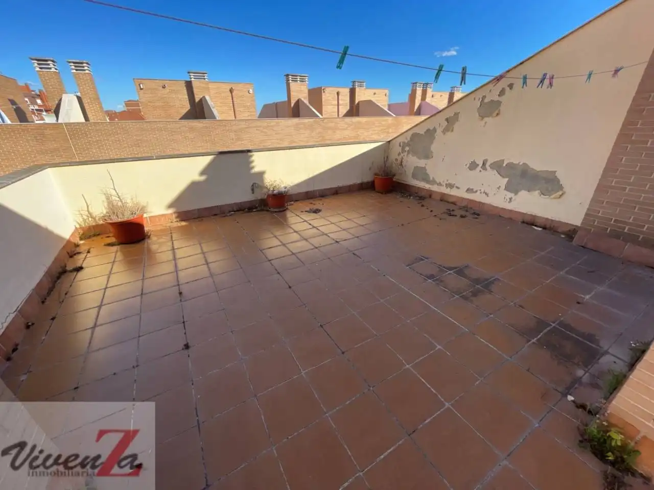 Terrassa de Casa adosada en venda en Zamora Capital  amb Calefacció, Jardí privat i Terrassa