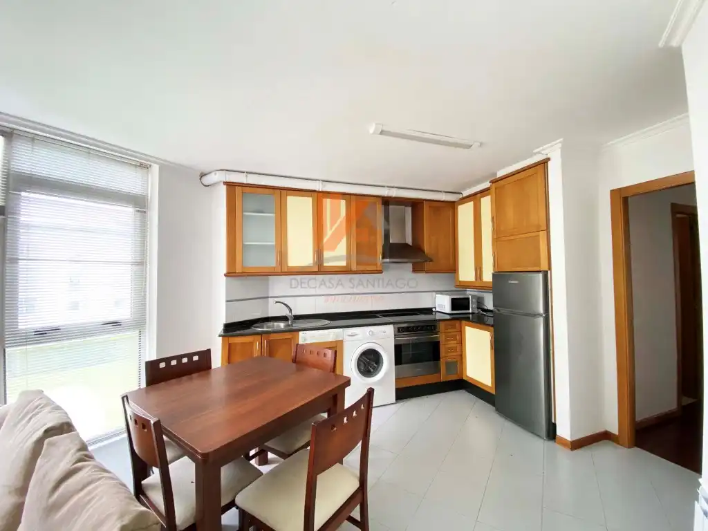 Kitchen of Apartments for sale in Brión  with Swimming Pool and Oven