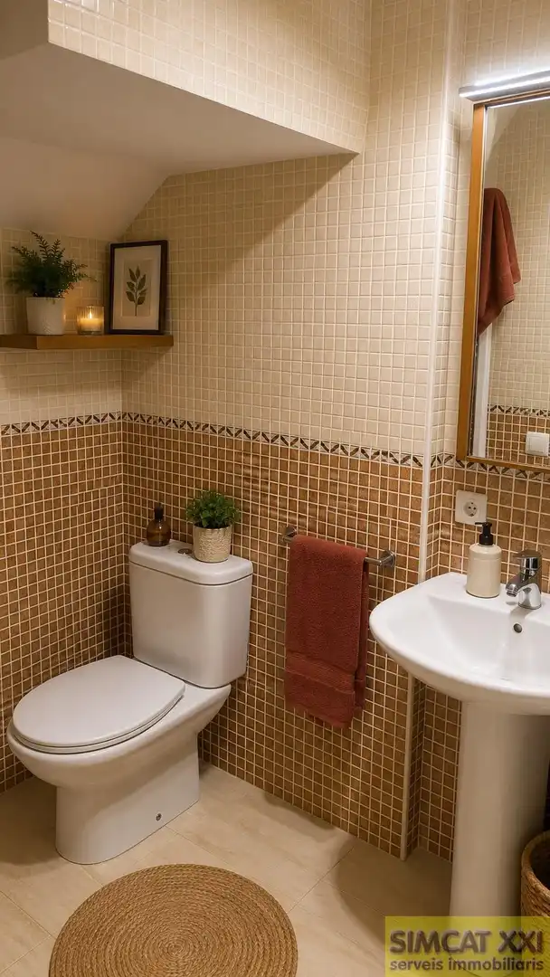 Baño de Casa o chalet en venta en Lladó con Aire acondicionado, Calefacción y Terraza