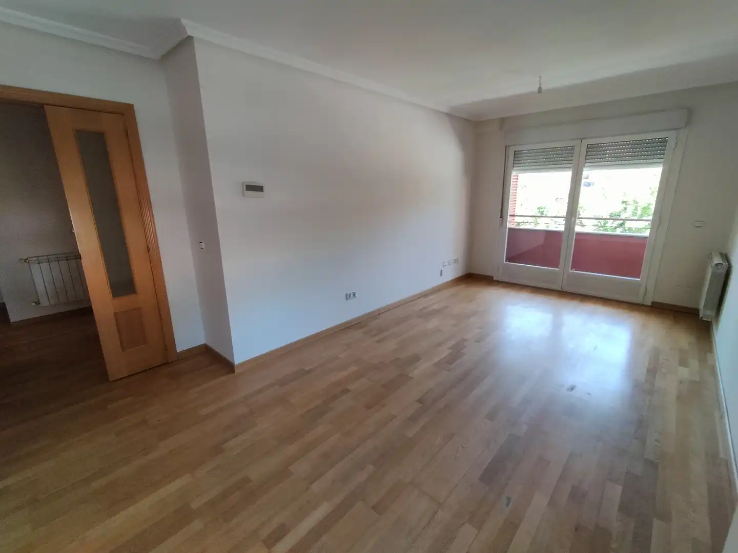 Wohnzimmer von Wohnung zur Miete in Collado Villalba mit Heizung, Parkett und Terrasse