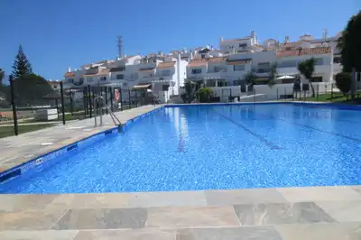 Piscina de Casa adosada en venda en Mijas amb Terrassa, Piscina i Moblat
