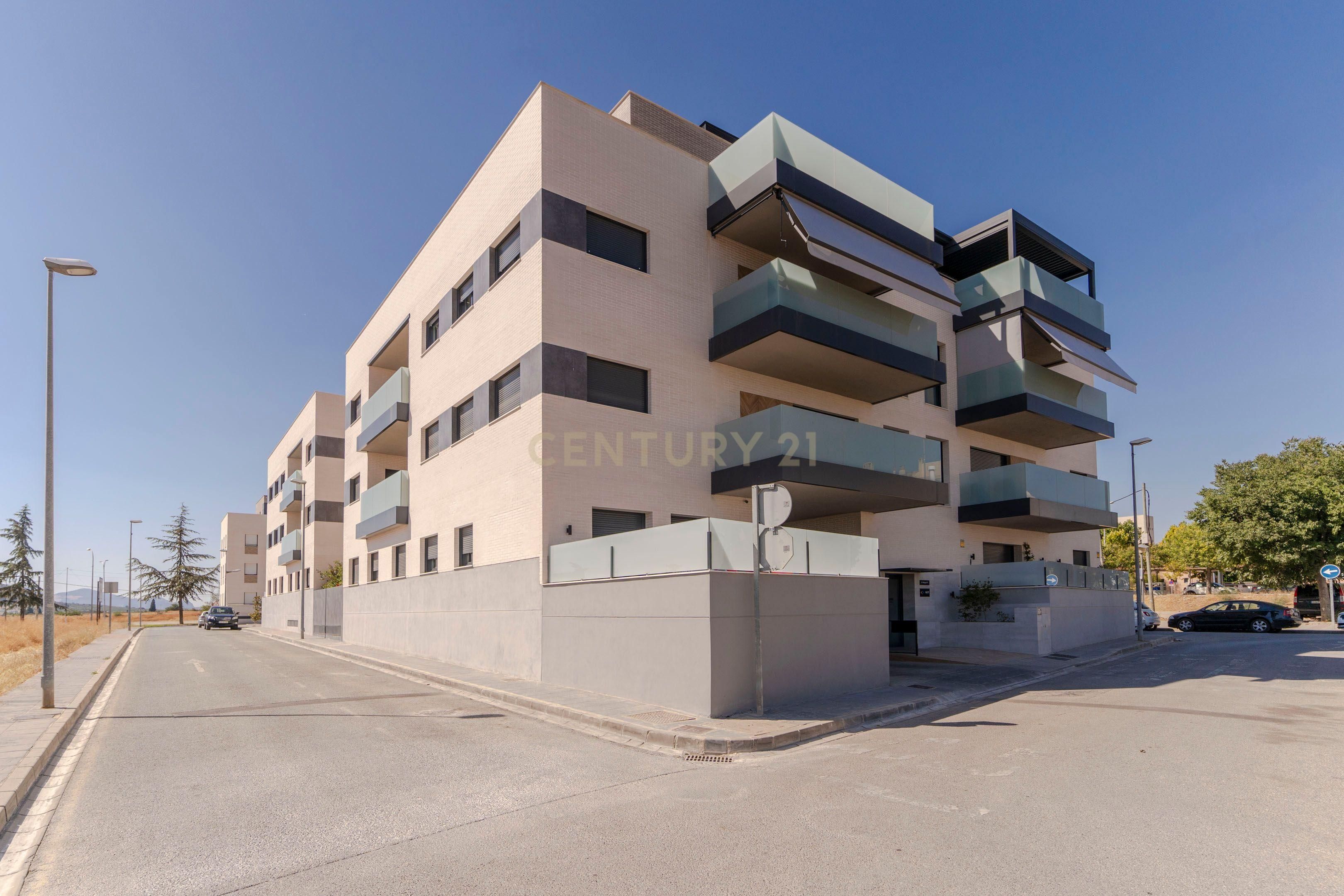 Exterior view of Flat for sale in Albolote  with Storage room