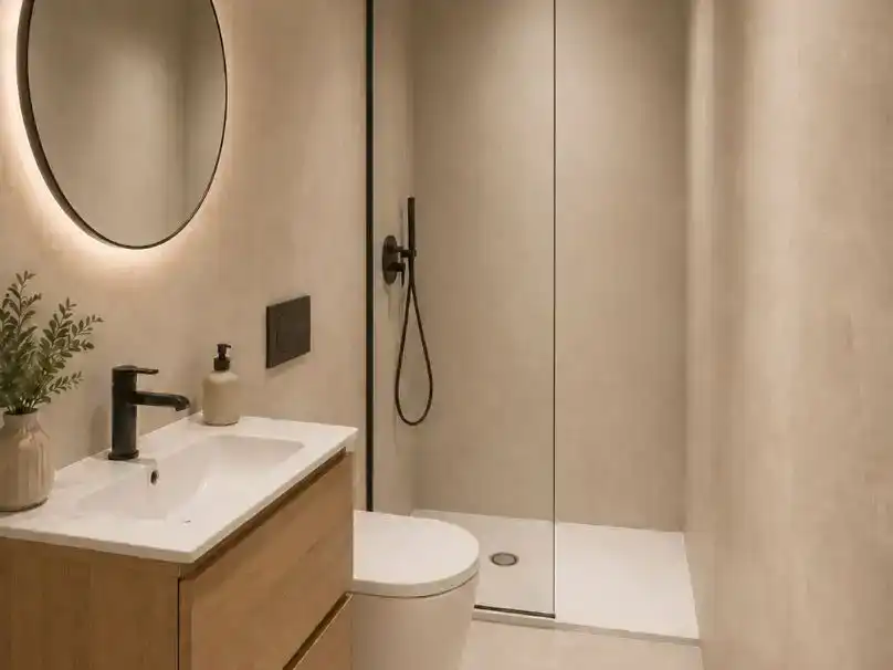Badezimmer von Wohnung zur Miete in Granada mit Klimaanlage und Möbliert