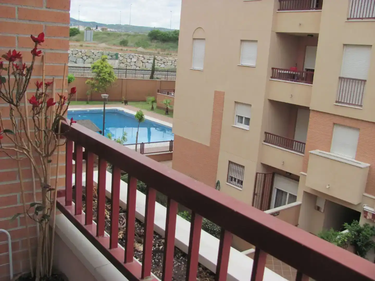 Schlafzimmer von Wohnung zur Miete in Granada mit Klimaanlage, Schwimmbad und Möbliert