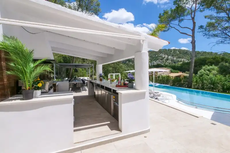 Terrassa de Casa o xalet en venda en Pollença amb Aire condicionat, Jardí privat i Terrassa