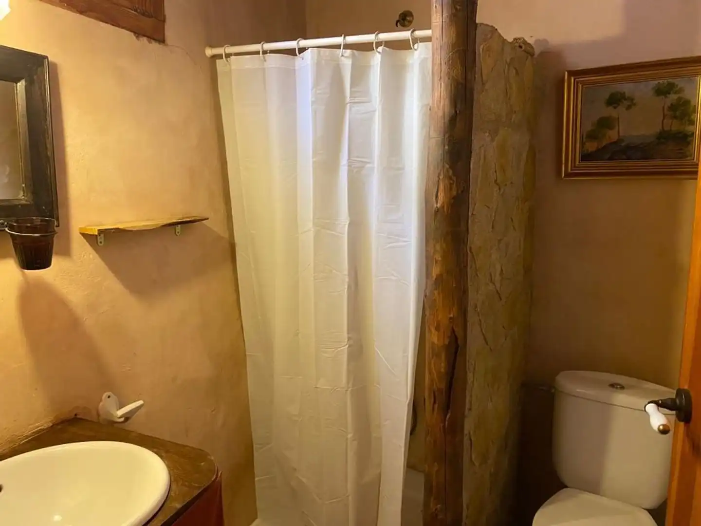 Baño de Finca rústica en venta en Morella con Jardín privado, Terraza y Trastero