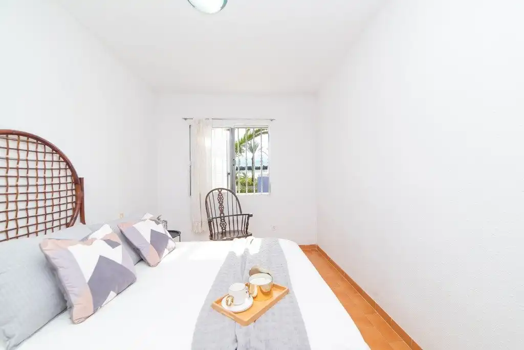 Bedroom of Flat for sale in La Manga del Mar Menor  with Terrace and Furnished
