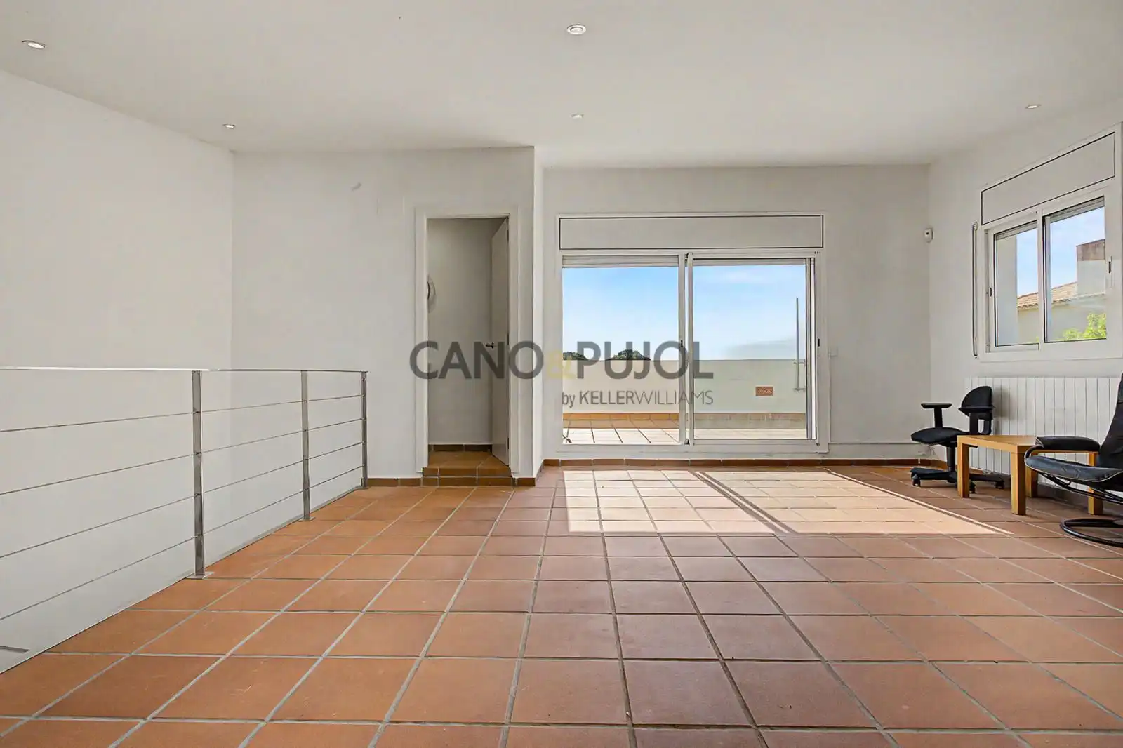 Sala de estar de Casa o chalet en venta en Bigues i Riells del Fai con Aire acondicionado, Calefacción y Terraza