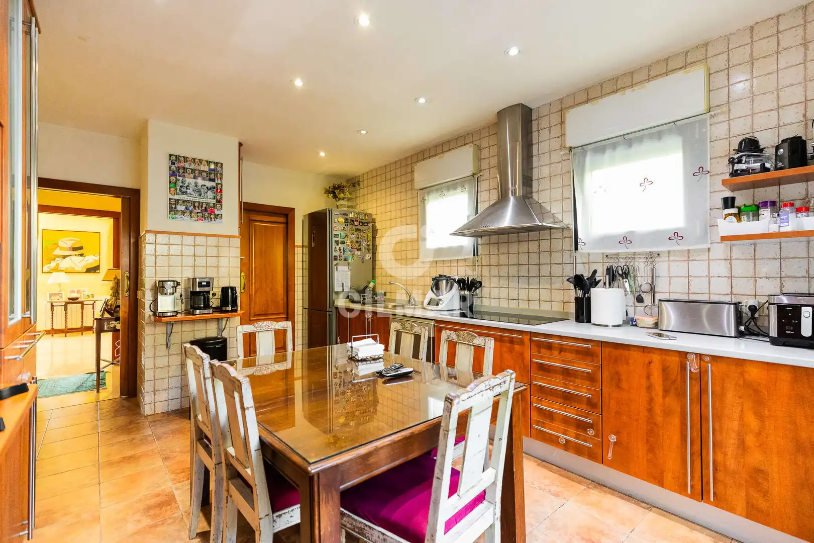 Kitchen of Houses for sale in Hoyo de Manzanares  with Heating, Private garden and Swimming Pool