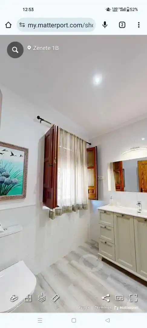 Bany de Casa o xalet en venda en  Granada Capital amb Aire condicionat i Balcó