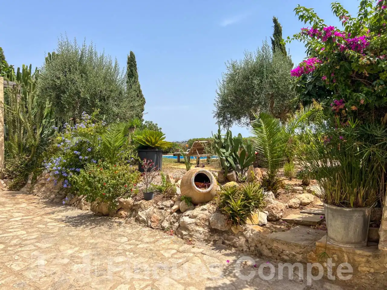 Jardí de Finca rústica en venda en El Vendrell amb Aire condicionat, Calefacció i Jardí privat