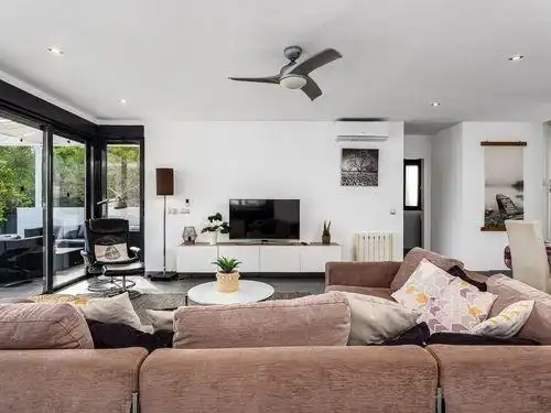 Sala de estar de Casa o chalet en venta en Altea con Aire acondicionado, Calefacción y Jardín privado