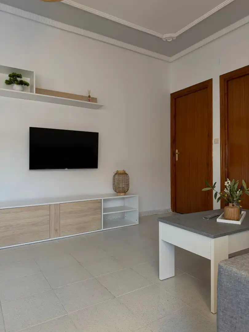 Sala de estar de Piso en venta en Castuera con Amueblado, Horno y Lavadora