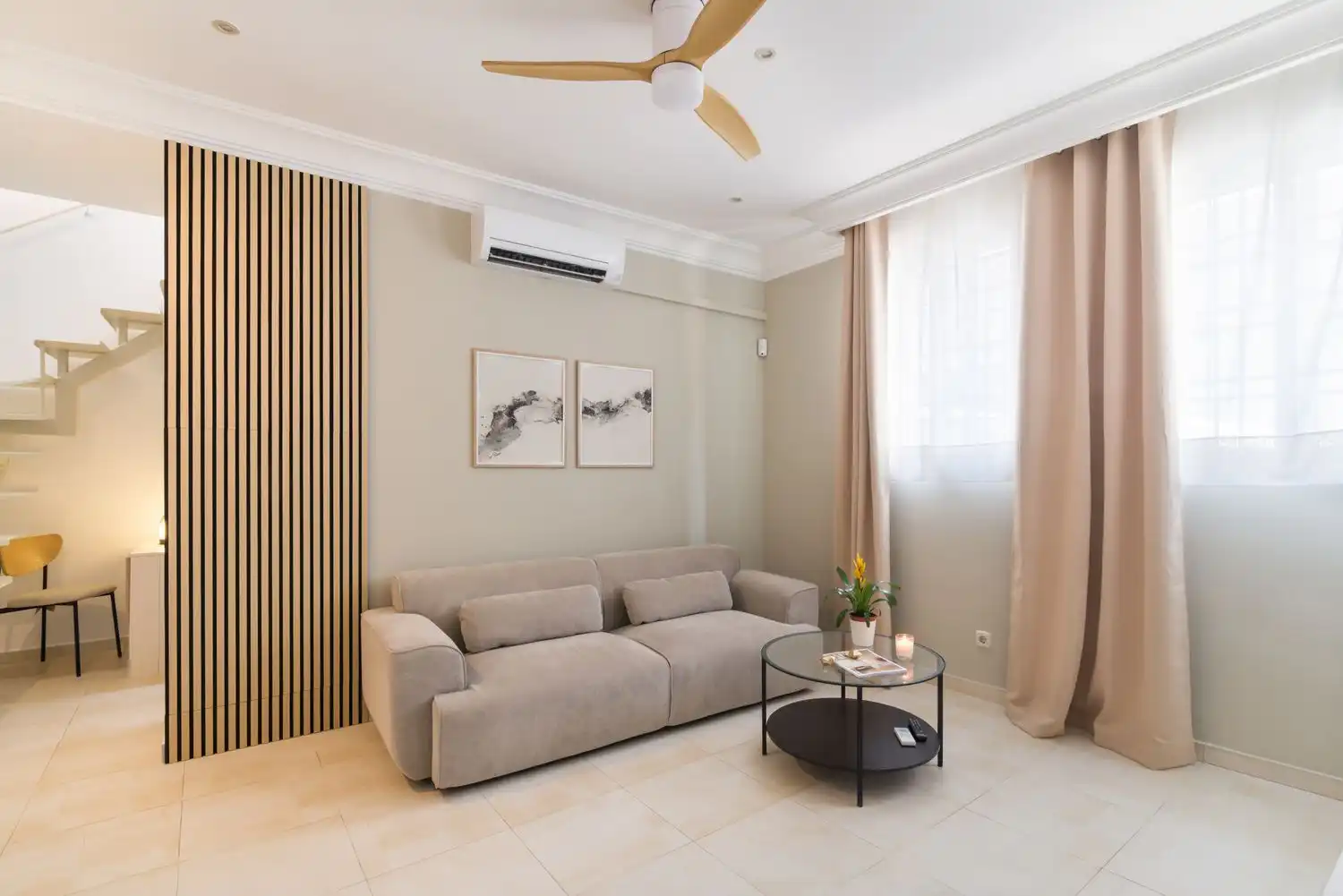 Sala de estar de Dúplex en venta en Carabanchel