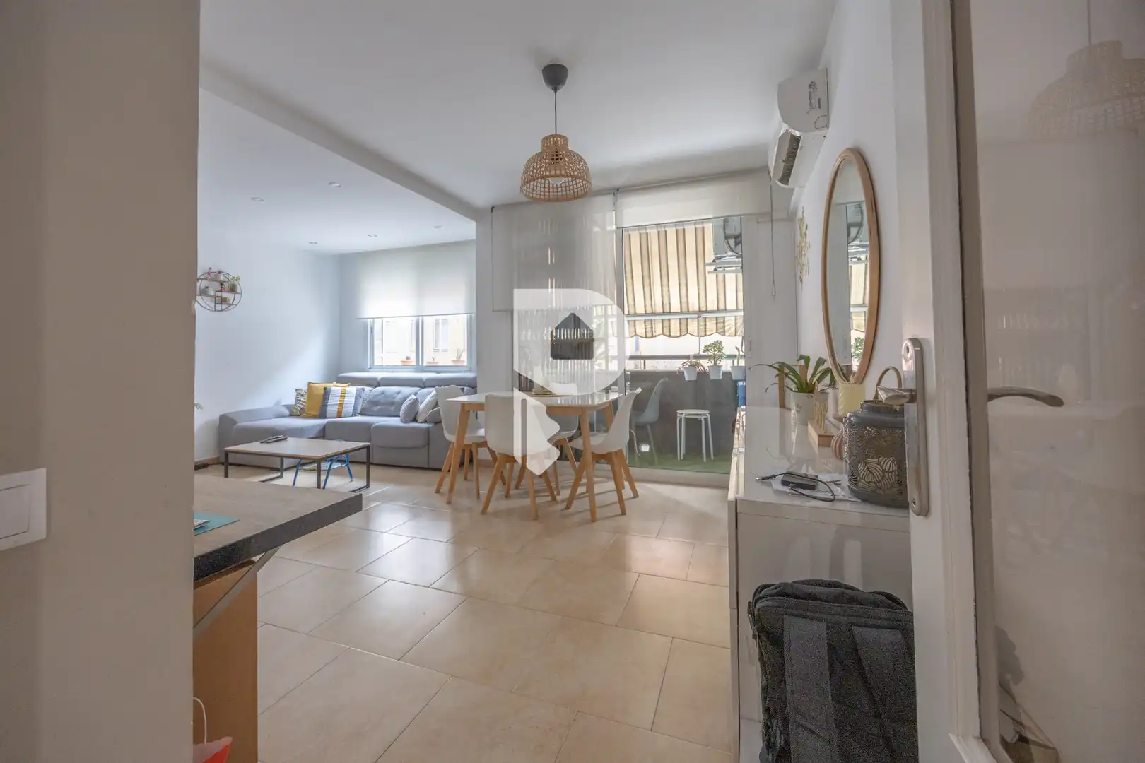 Sala d'estar de Planta baixa en venda en Sant Vicenç Dels Horts amb Aire condicionat, Calefacció i Terrassa