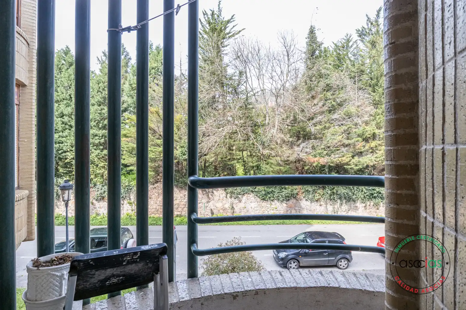 Balcony of Flat for sale in Teverga  with Heating, Parquet flooring and Terrace