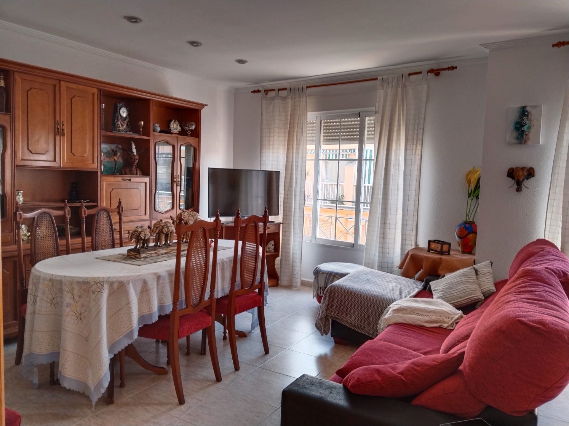Sala d'estar de Dúplex en venda en Gandia amb Aire condicionat, Traster i Moblat